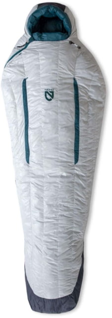 NEMO Equipment Kayu 15 Degrees Sleeping Bag - Women's Aluminum/Lagoon Regular