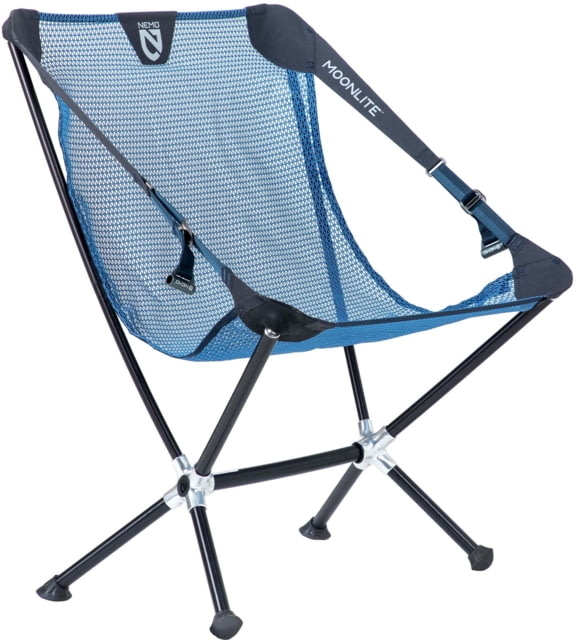 NEMO Equipment Moonlite Reclining Camp Chair Blue Horizon