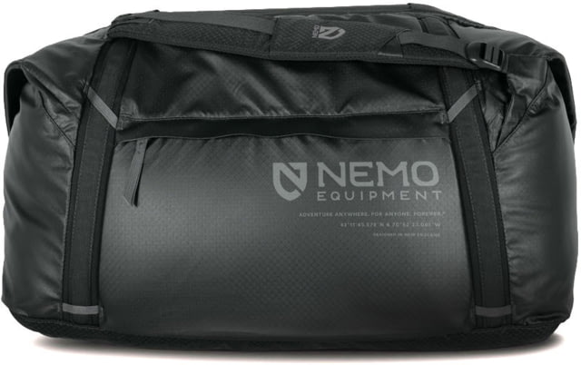 NEMO Equipment 2026 Double Haul 70L Duffel Bag Goodnight Black