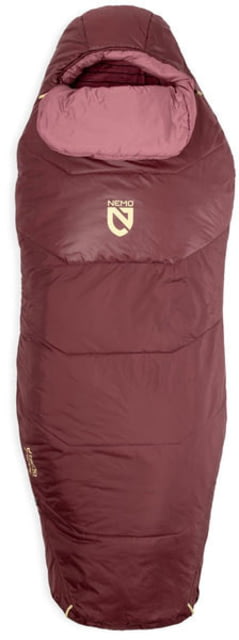 NEMO Equipment 2026 Tempo 35F Sleeping Bag - Women's Chocolate/Rose Regular