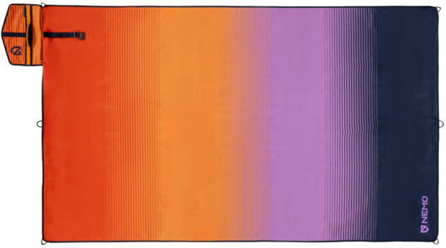 NEMO Equipment 2026 Victory Patio Blanket Sun Orange Stripe Medium