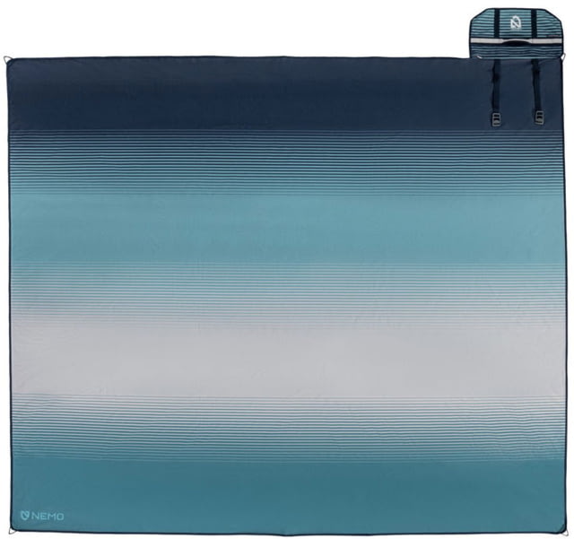 NEMO Equipment 2026 Victory Patio Blanket Arctic Stripe Extra Large