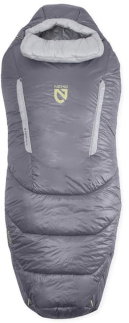 NEMO Equipment Forte 20F Sleeping Bag - Women's Quicksilver/Aluminum Regular/Wide