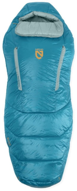 NEMO Equipment Forte 35F Sleeping Bag - Women's Algiers/Aquifer Regular/Wide