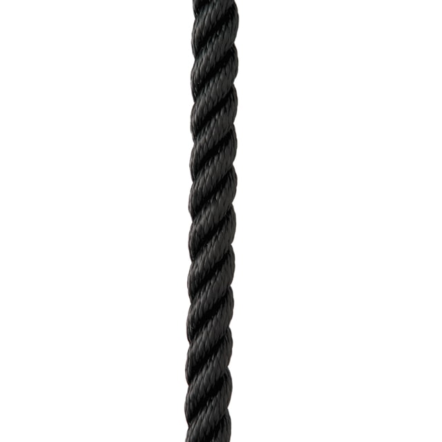 New England Ropes 1/2" X 25' Premium Nylon 3 Strand Dock Line - Black