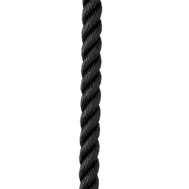 New England Ropes 1/2" X 35' Premium Nylon 3 Strand Dock Line - Black