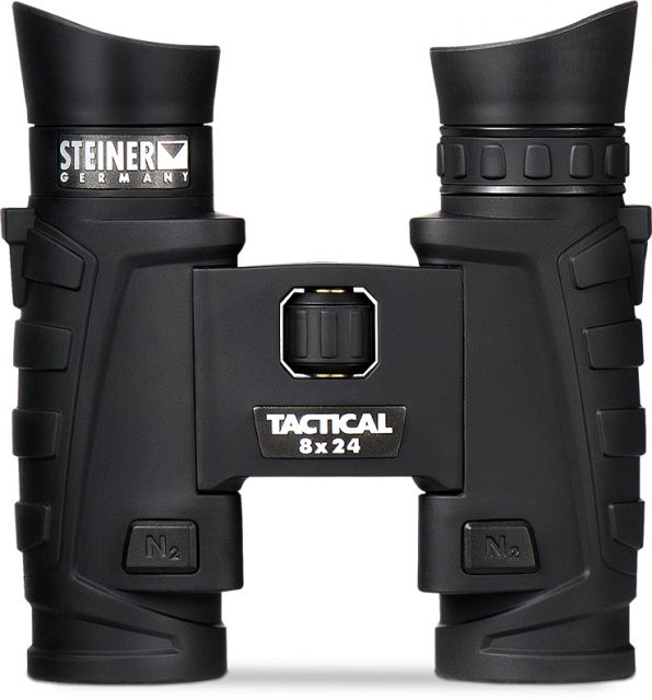 Steiner New 8x24 T24 Tactical Binoculars Charcoal