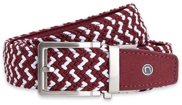 Nexbelt Braided Golf Belt MarronWhite