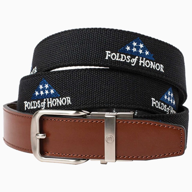Nexbelt Nexbelt Folds Of Honor Belt Black Up to 50" Waist