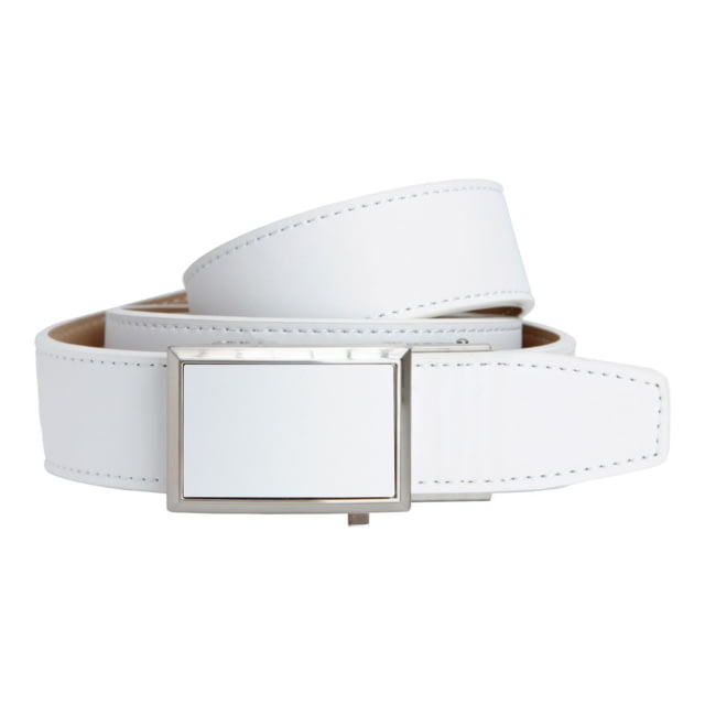 Nexbelt Nexbelt Go-In Belt Smooth White Up to 50" Waist