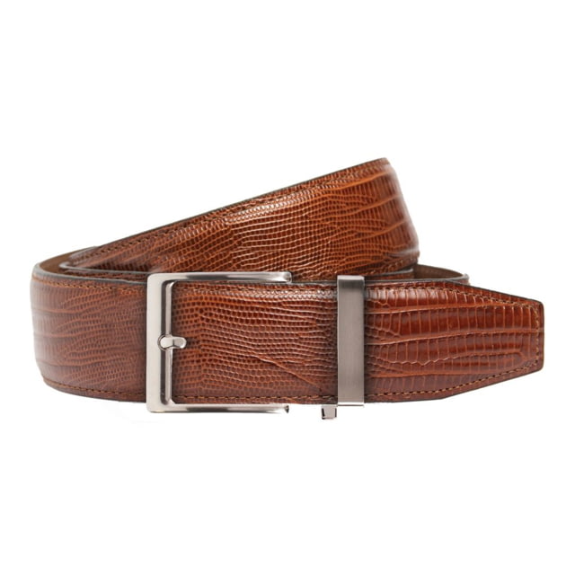 Nexbelt Nexbelt Lizard Belt Brown Up to 50" Waist