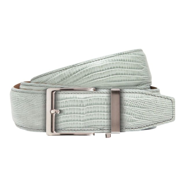 Nexbelt Nexbelt Lizard Belt Light Grey Up to 50" Waist