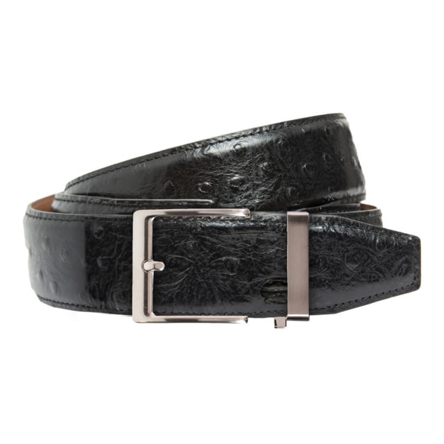 Nexbelt Nexbelt Ostrich Belt Black Up to 50" Waist