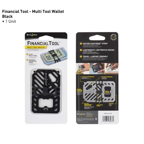 Nite Ize Financial Tool Multi Tool Wallet