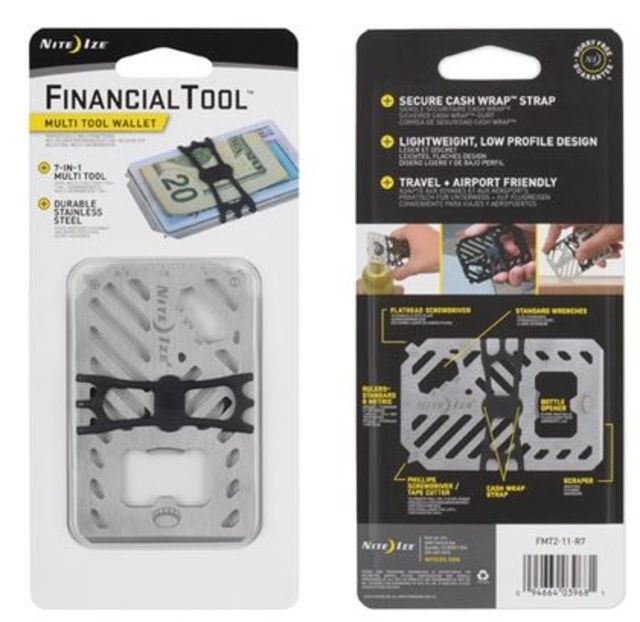 Nite Ize Financial Tool V2 Stainless