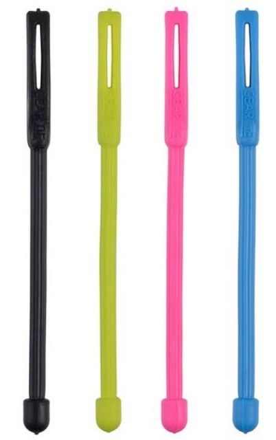 Nite Ize Cordable Gear Tie 3in 4pk Assorted