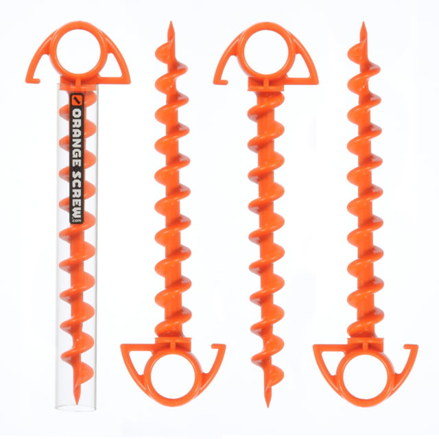 Nite Ize Nite Ize Small Ultimate Ground Anchor 4 Pack Orange - $27.99 at CampSaver.com