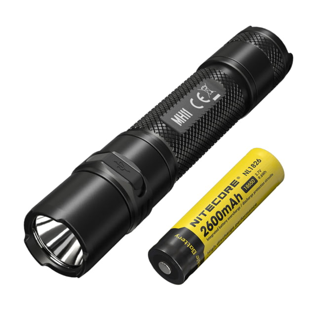 Nitecore MH11 CREE XP-L2 V6 LED USB-C Rechargeable Flashlight 18650 White 1000 Lumens Black 6952506406630