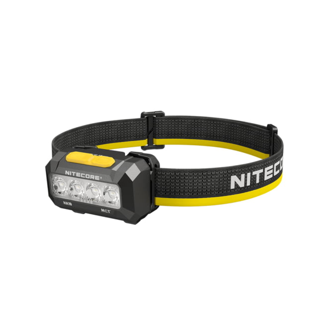 Nitecore HA19 600 Lumen MCT Multipurpose RGB AA Headlamp Black