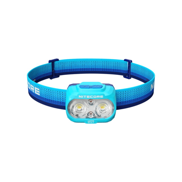 Nitecore UT27 MB 800 Lumen Trail Running Headlamp w/ Red Running Light Blue