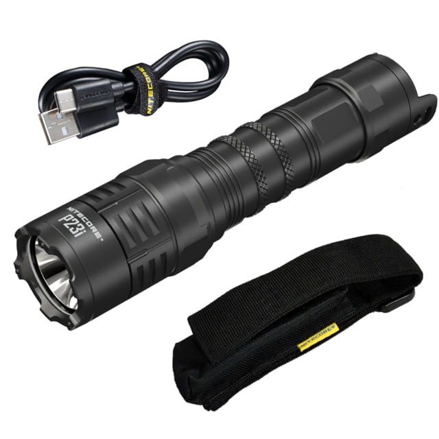 Nitecore P23i SFT-70 LED Rechargeable Flashlight NL2150HPi Battery 3000 Lumens Black