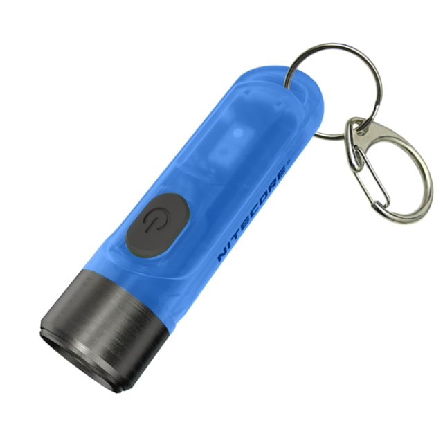 Nitecore TIKI GITD OSRAM P8 LED Rechargeable Keychain Flashlight 300 Lumens Blue 6952506406593