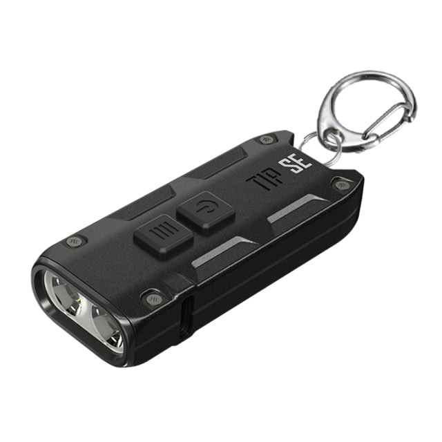 Nitecore TIP SE OSRAM P8 Rechargeable Keychain EDC Flashlight White 700 Lumens Black 6952506406166