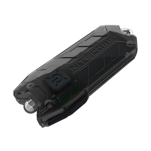Nitecore TUBE v2.0 High Performance LED USB Rechargeable Keychain Flashlight White 55 Lumens Black 6952506405350