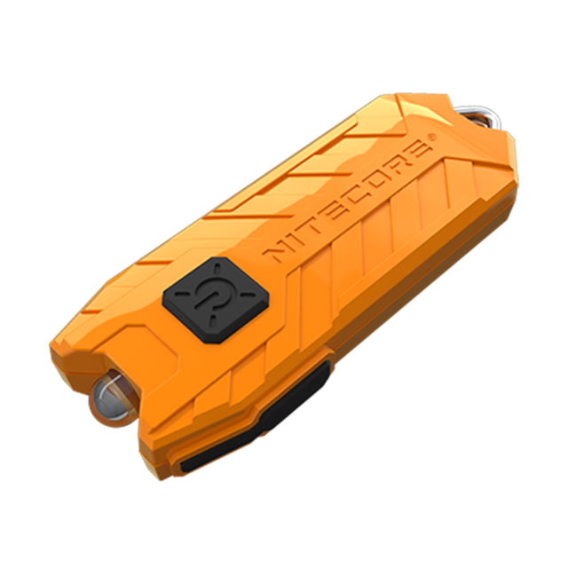 Nitecore TUBE v2.0 High Performance LED USB Rechargeable Keychain Flashlight White 55 Lumens Orange 6952506405404