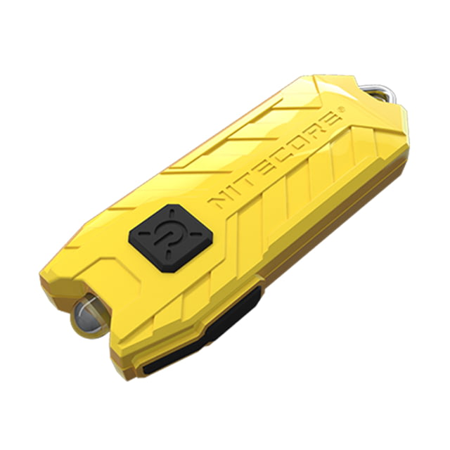 Nitecore TUBE v2.0 High Performance LED USB Rechargeable Keychain Flashlight White 55 Lumens Yellow 6952506405411