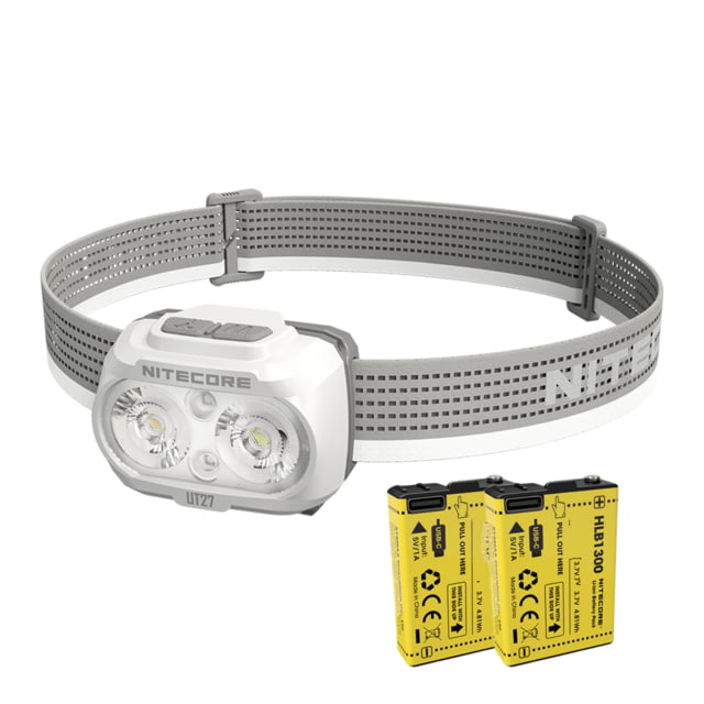 Nitecore UT27 Pro AAA 800 Lumens Rechargeable Running Headlamp White