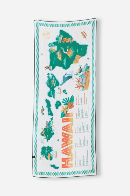 Nomadix Original Towel Hawaii Map One Size
