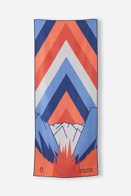 Nomadix Original Towel National Parks - Kings Canyon Blue Red One Size
