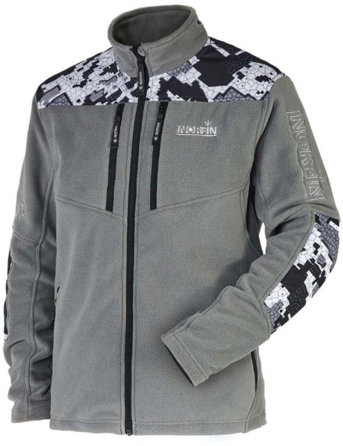 Norfin Fleece Jacket - Men's Glacier Camo Large