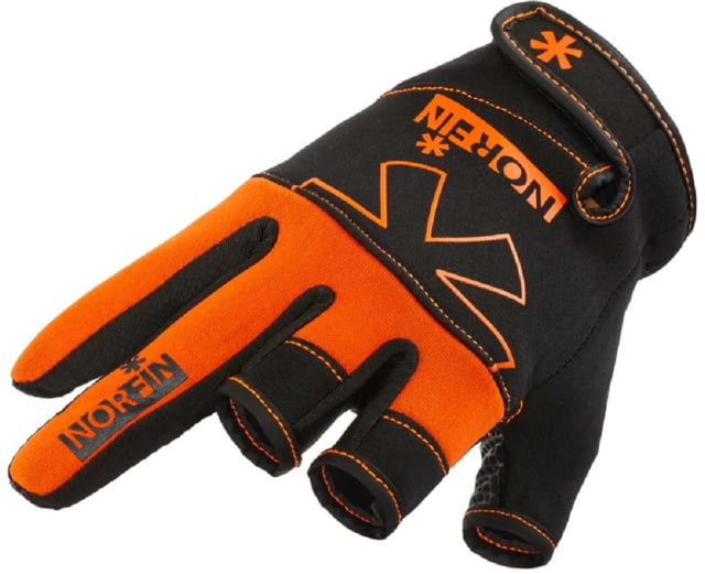 Norfin Grip 3 Cut Gloves - Men's Orange Black Medium