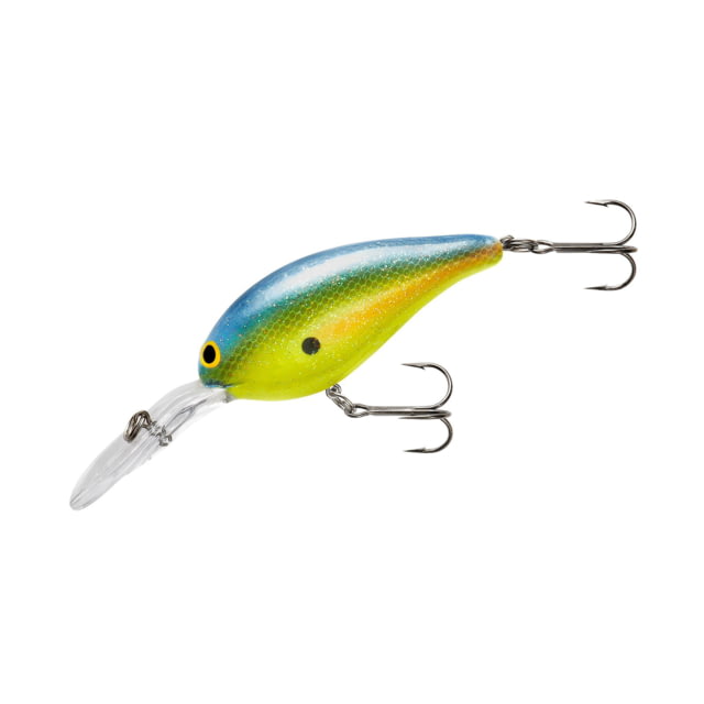 Norman Lures Deep Little N Crankbait 2.5ft 1/4oz Gel-Coat SX Shad Chartreuse