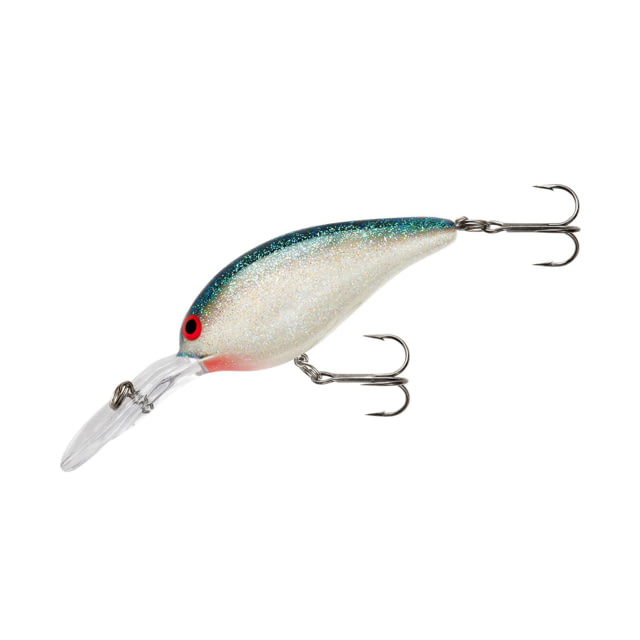 Norman Lures Norman Lures Deep Little N Crankbait 2.5ft 1/4oz Gel-Coat White/Green Fleck