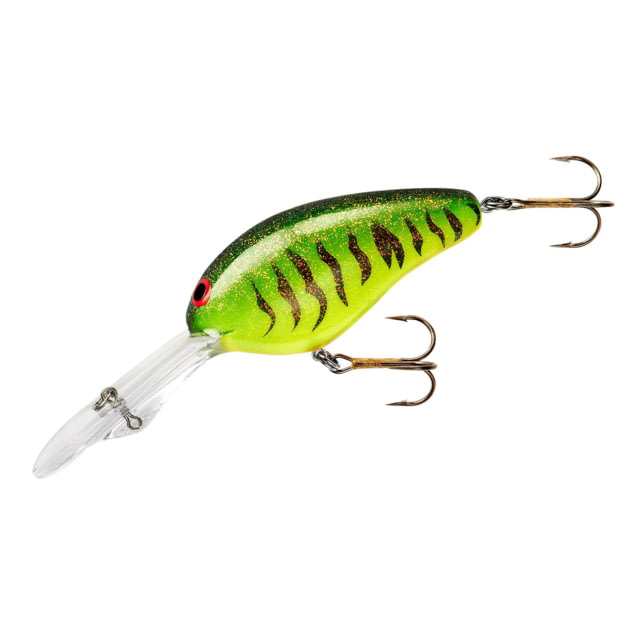 Norman Lures Double Deep Crankbait 3ft 5/8oz Gel-Coat Floating Firetiger