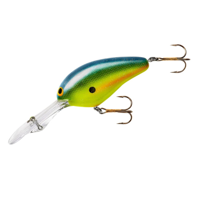 Norman Lures Norman Lures Double Deep Crankbait 3ft 5/8oz Gel-Coat Floating SX Shad Chartreuse