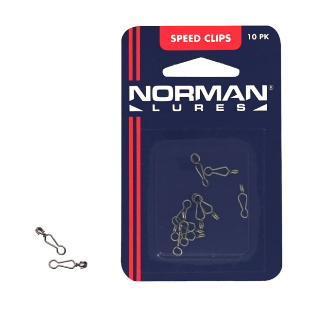 Norman Lures Speed Clips - 10 Per Pack
