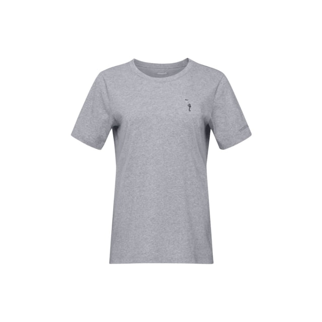 Norrona /29 Cotton Activity Embroidery T-Shirt - Women's Grey Melange Extra Small