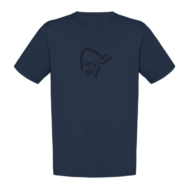 Norrona /29 Cotton Viking T-Shirt - Mens Indigo Night/Sky Captain Small 7042698457592