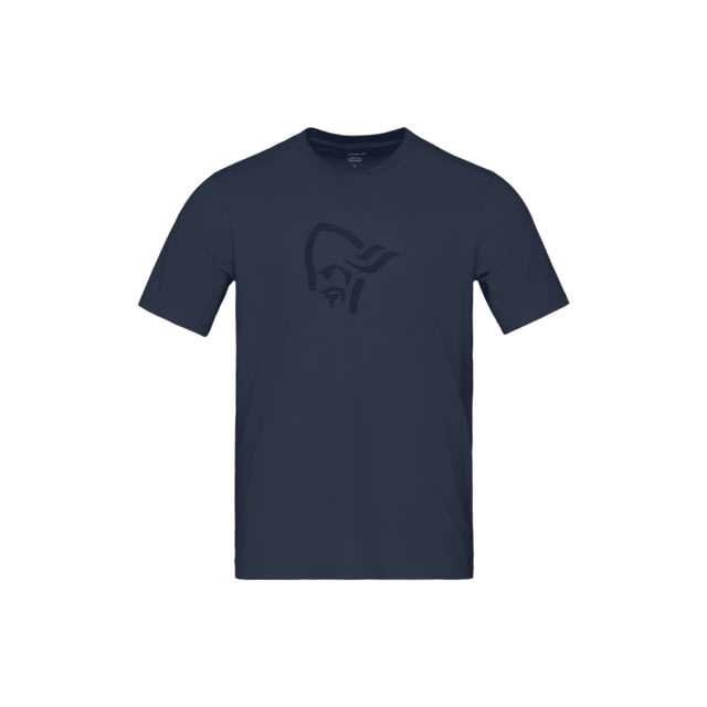 Norrona /29 Cotton Viking T-Shirt - Men's Indigo Night/Sky Captain Extra Large