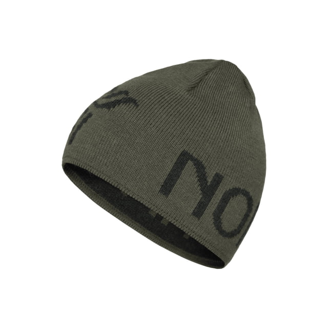 Norrona /29 MerinoUll Logo Beanie Olive Night Melange One Size  Size