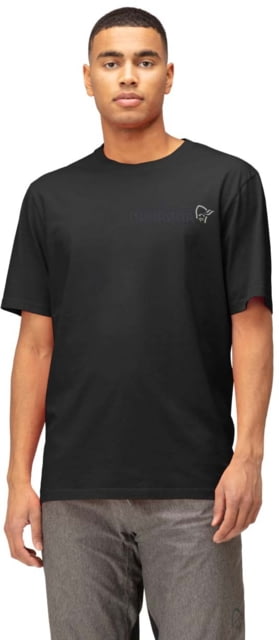 Norrona Duotone T-Shirt - Men's Caviar Black Medium 3414-22 7718