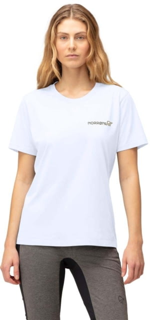 Norrona Duotone T-Shirt - Women's Pure White Extra Small 3410-22 9000 XS
