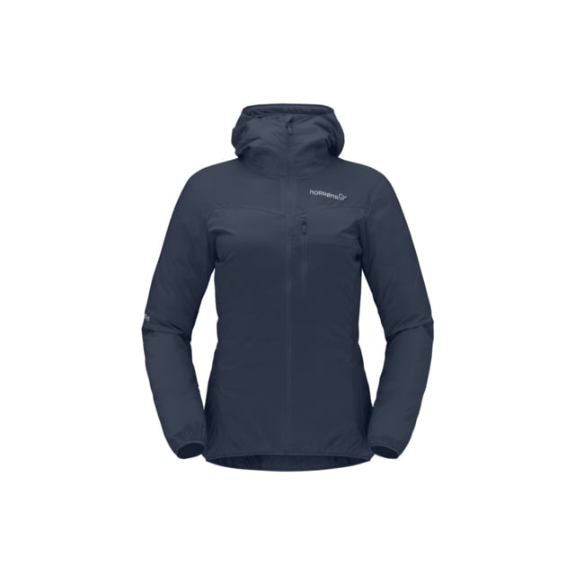 Norrona Falketind Aero Hooded Jacket - Women's Indigo Night Medium