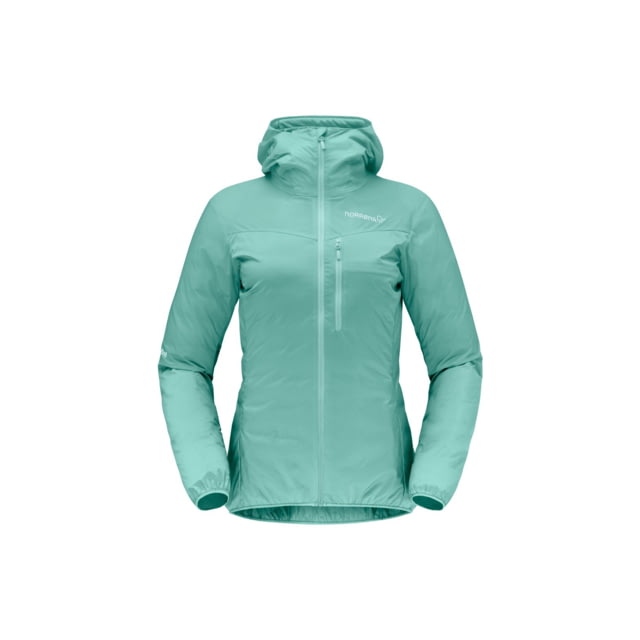 Norrona Falketind Aero Hooded Jacket - Women's Malachite Green Large