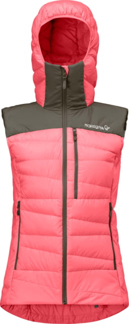 Norrona Norrona Falketind Down750 Vest - Women's Calypso Coral Extra Small