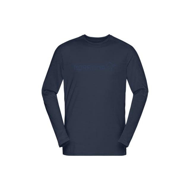 Norrona Falketind Equaliser Merino Round Neck Shirt - Men's Indigo Night Medium
